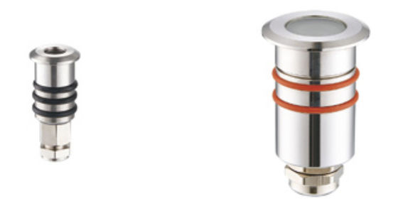 kaufen DC12V Außen-LED-Bodenleuchte Einrichtungen Mini-Größe Eingebaute wasserdichte LED-Deckleuchten Online-Herstellung