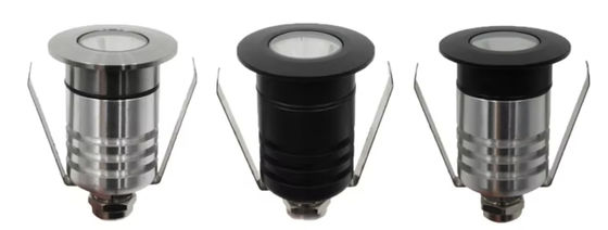 Beli Lampu bawah tanah LED berlubang IP67 Di bawah tanah Lampu taman Baja tahan karat DC12V 1W 3W pembuatan online