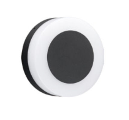 ซื้อ 10W Bulkhead แสงผนังภายนอก IP54 ดํา Bulkhead LED แสงภายนอก Opal Diffuser การผลิตออนไลน์