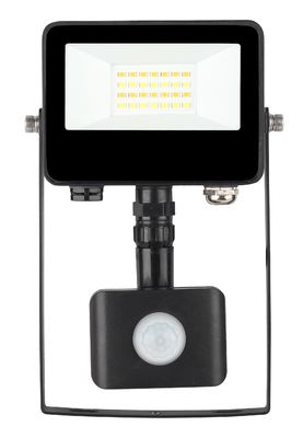 kupować 3000K-6500K LED Flood Light Plug Play PIR lub Photocell 10W Die Casting Landscape Flood Light produkcja online